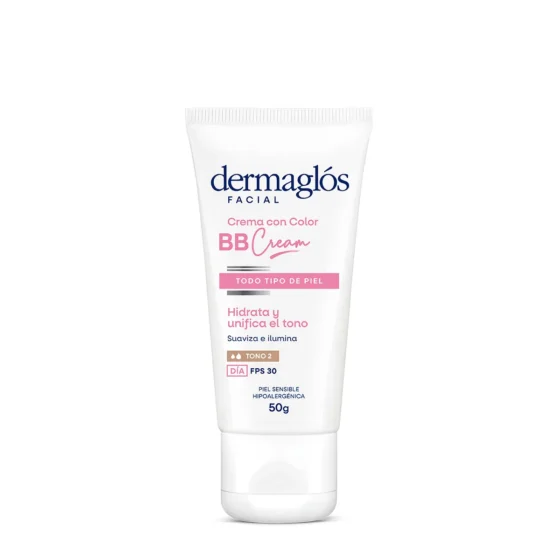 Dermaglós Facial BB Cream Tono Medio – Crema 50 g