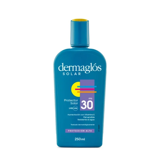 Dermaglós Protector Solar FPS 30 – Emulsión 250 ml
