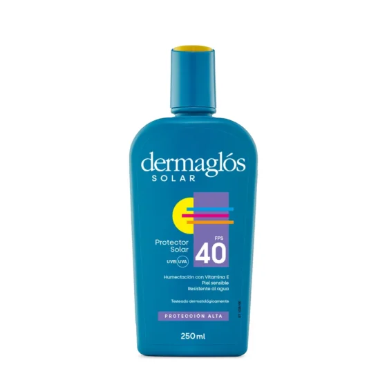 Dermaglós Protector Solar FPS 40 – Emulsión 250 ml