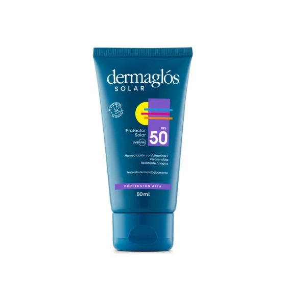 Dermaglós Protector Solar FPS 50 Emulsión — 50 ml