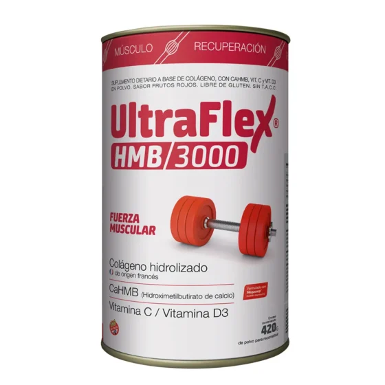 Ultraflex HMB 3000 sabor frutos rojos – 420 g