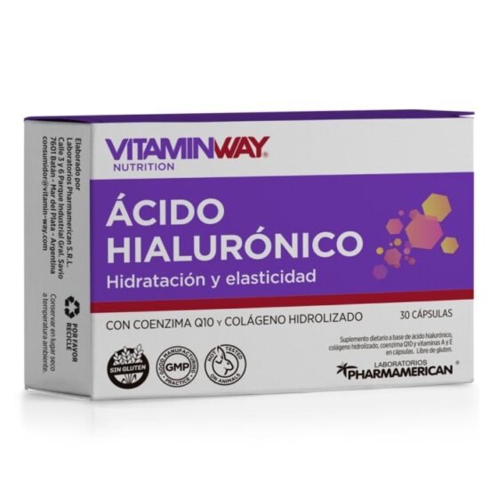 Vitamin Way Ácido Hialurónico – 30 cápsulas