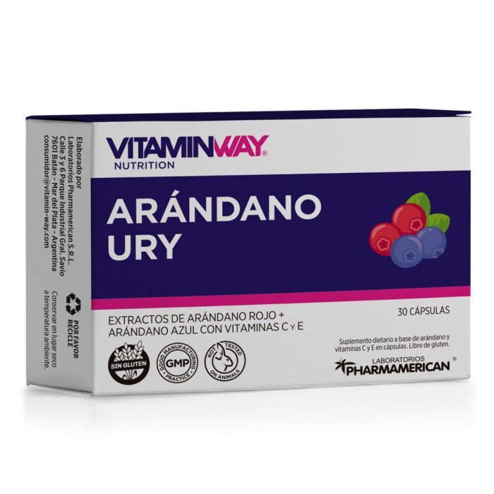 Vitamin Way Arándano Ury – 30 cápsulas