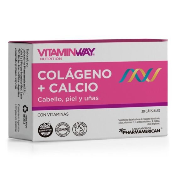 Vitamin Way Colágeno + Calcio – 30 cápsulas