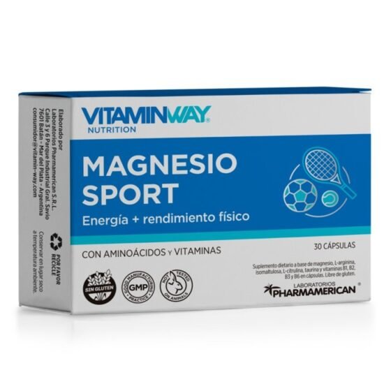 Vitamin Way Magnesio Sport – 30 cápsulas