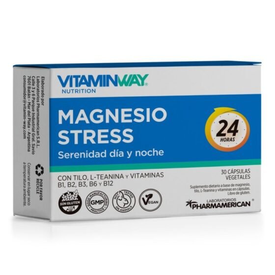 Vitamin Way Magnesio Stress – 30 cápsulas