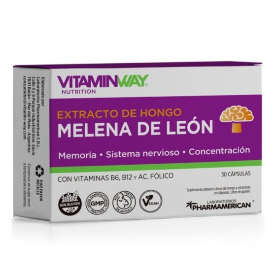 Vitamin Way Melena de León – 30 cápsulas