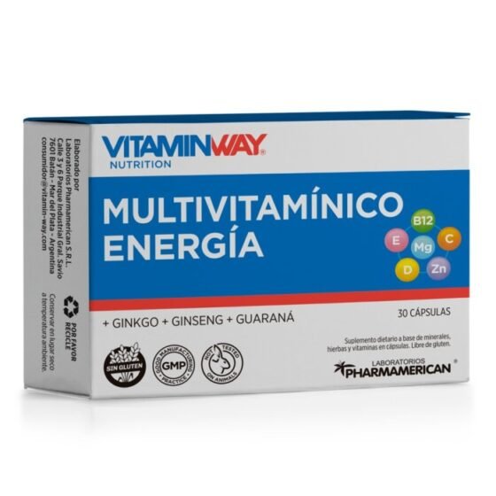 Vitamin Way Multivitamínico Energía – 30 cápsulas