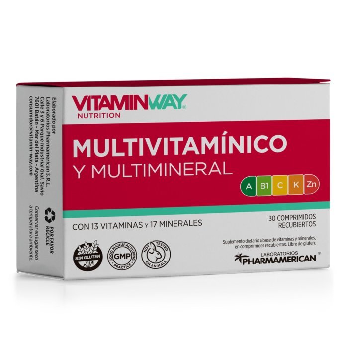 Vitamin Way Multivitamínico – 30 comprimidos