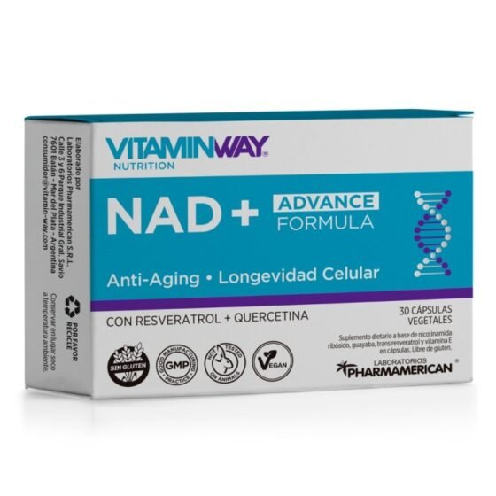 Vitamin Way NAD+ – 30 cápsulas
