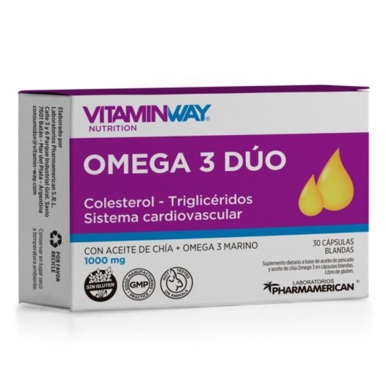 Vitamin Way Omega 3 Duo – 30 cápsulas