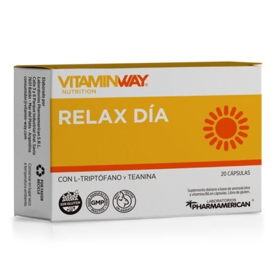Vitamin Way Relax Día – 20 cápsulas