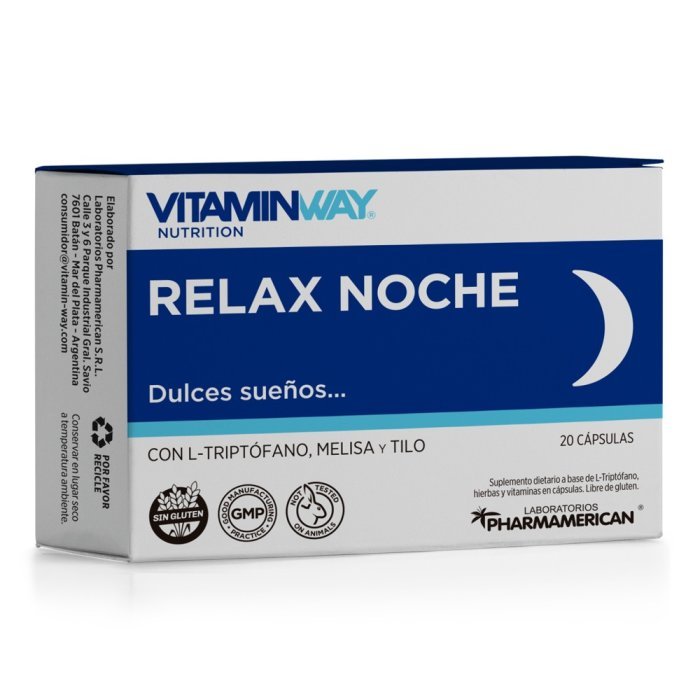 Vitamin Way Relax Noche – 20 cápsulas