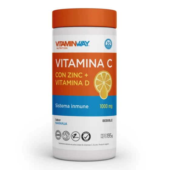 Vitamin Way Vitamina C Bebible en Polvo — 195 g