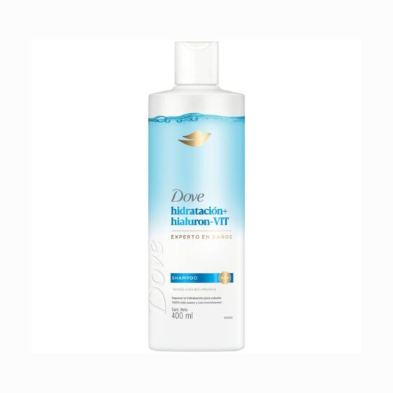 Dove Hidro Care Hidratación con Vitaminas A y E Shampoo — 400 ml