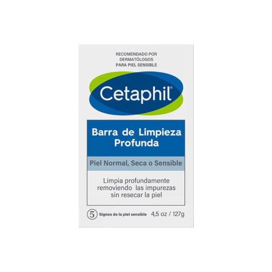 Cetaphil Barra de Limpieza Facial y Corporal — 127 g