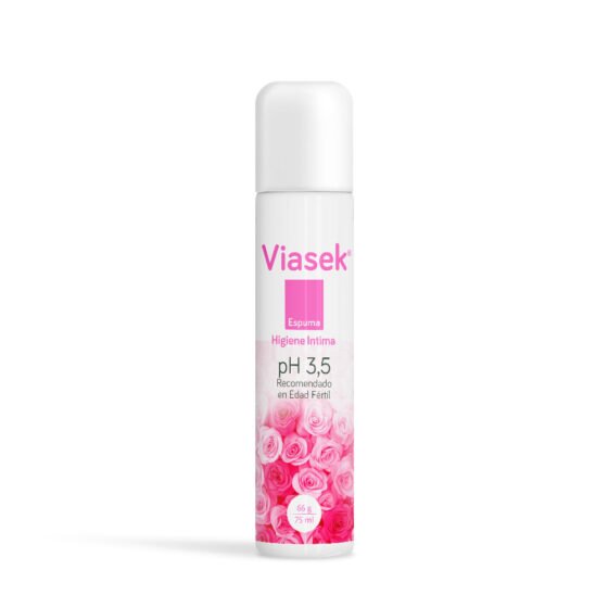 Viasek Espuma Íntima pH 3,5 — 75 ml