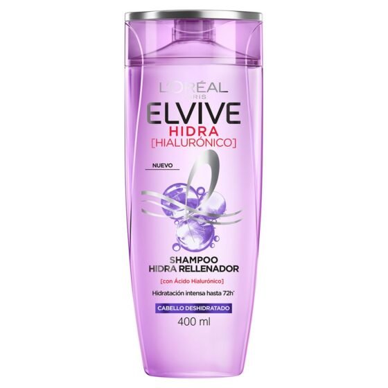 Elvive Hidra Hialurónico Shampoo — 400 ml