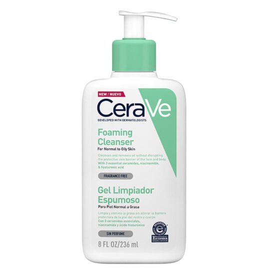 CeraVe Gel Limpiador Espumoso — 236 ml