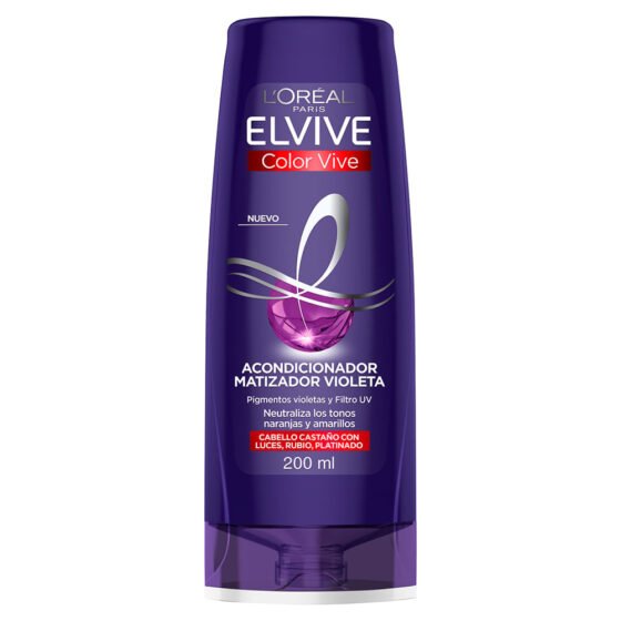 Elvive Color-vive Matizador Violeta Acondicionador — 200 ml