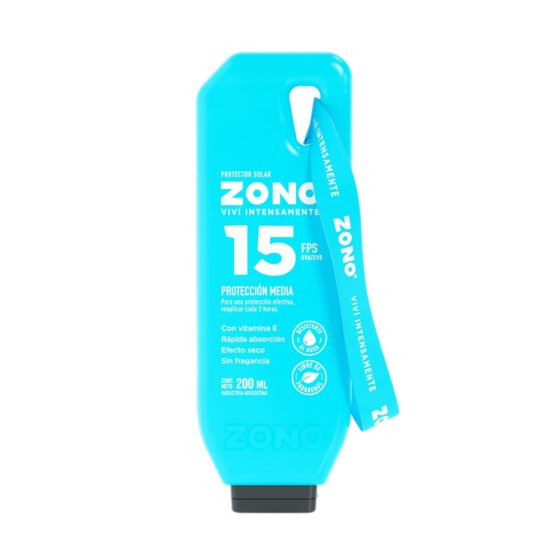 Zono Protector Solar FPS 15 con Vitamina E — 200 ml