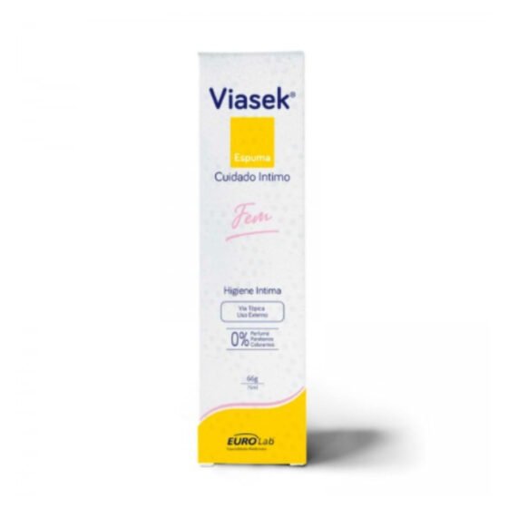 Viasek Fem Espuma para Cuidados Íntimos — 75 ml