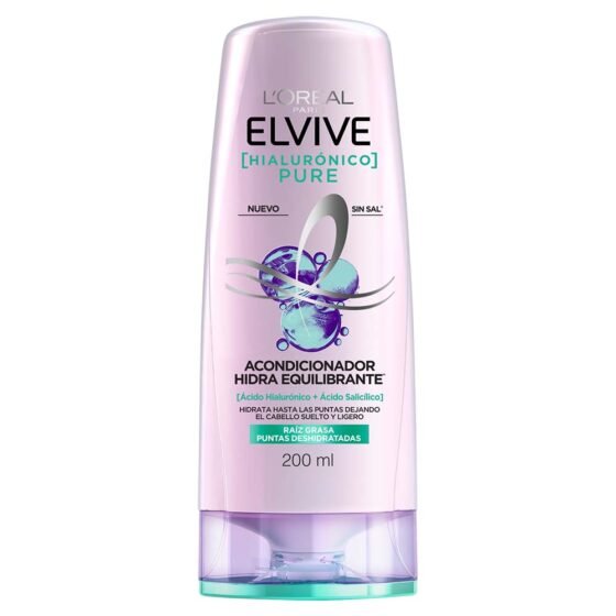 Elvive Hialurónico Pure Acondicionador Hidratante — 200 ml