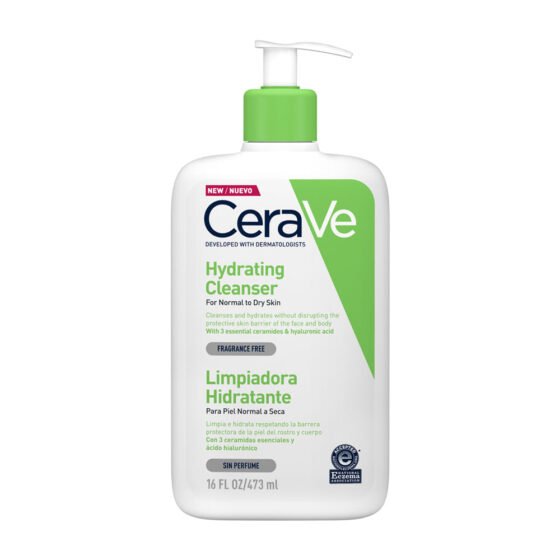 CeraVe Limpiador Hidratante — 473 ml