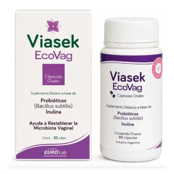 Viasek Ecovag — 30 cápsulas