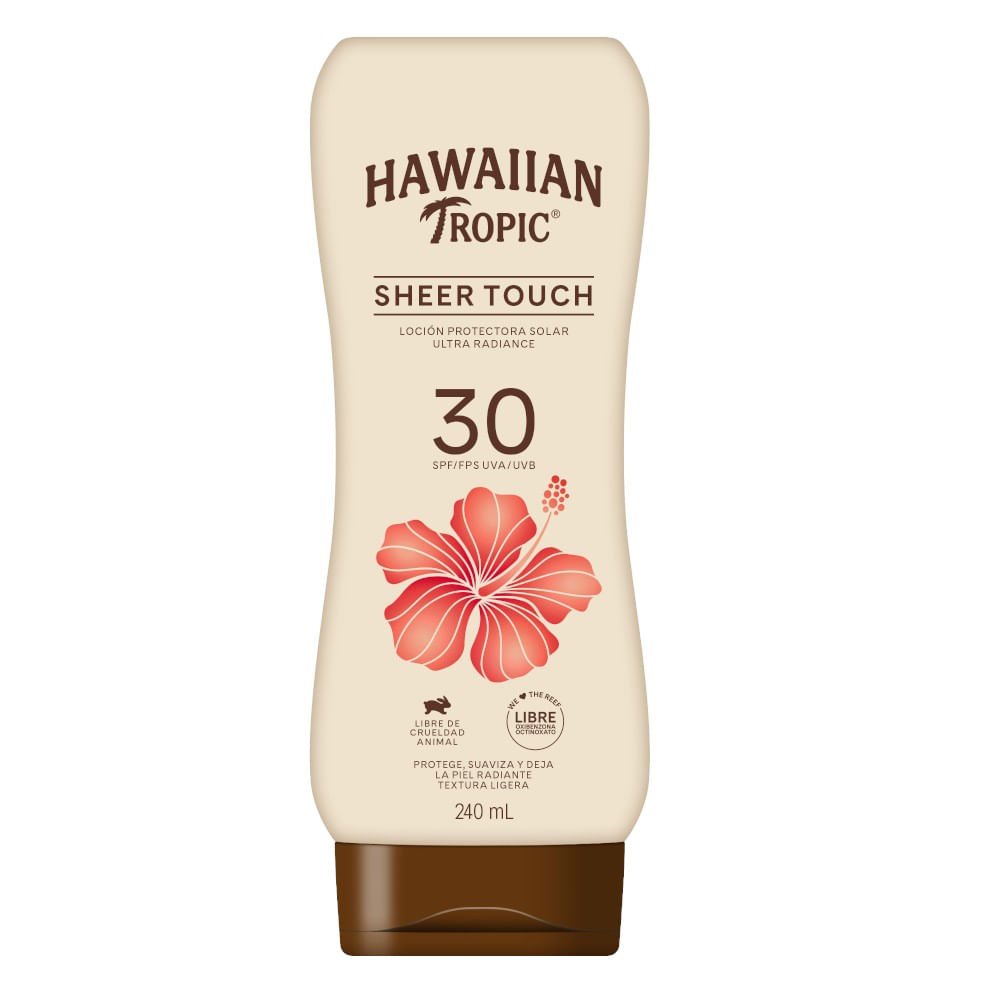 Hawaiian Tropic Protector Solar Corporal FPS 30 Sheer Touch — 240 ml