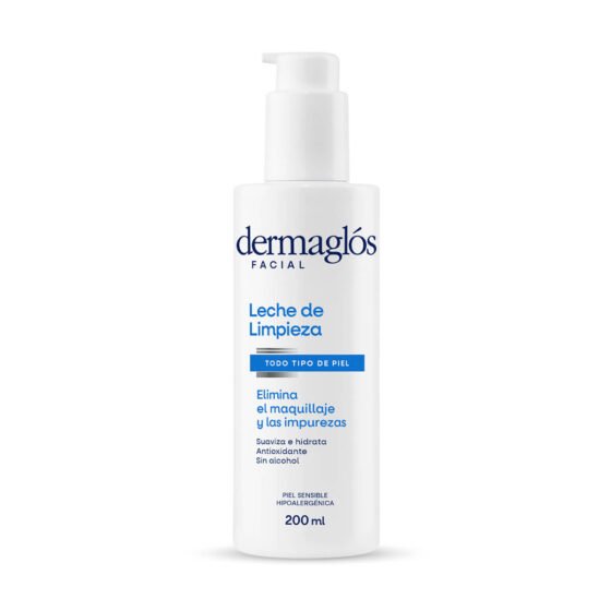 Dermaglós Facial Leche de Limpieza Activa 200 ml