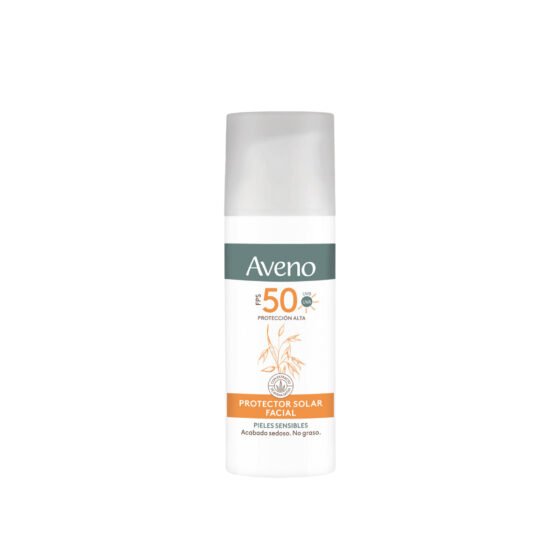 Aveno Protector Solar Facial Crema Fluida FPS 50 50 g