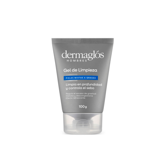 Dermaglós Hombres Gel de Limpieza Facial 100 g