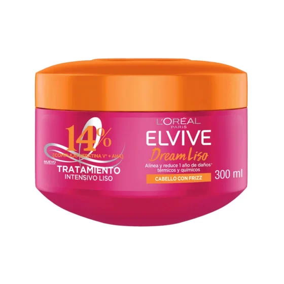 Elvive Dream Liso Tratamiento Capilar — 300 g