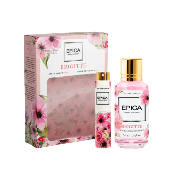 Épica Brigitte Set con EDP de 50 ml y Mini Perfume de 8 ml