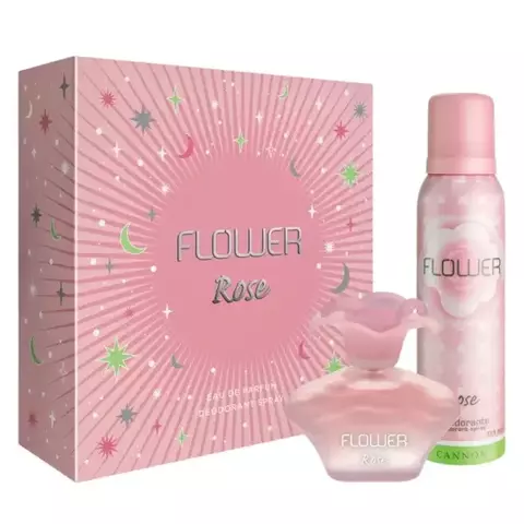 Flower Rose Set con EDP de 40 ml y Desodorante de 123 ml