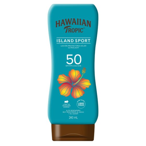 Hawaiian Tropic Protector Solar Corporal FPS 50 Sport — 240 ml