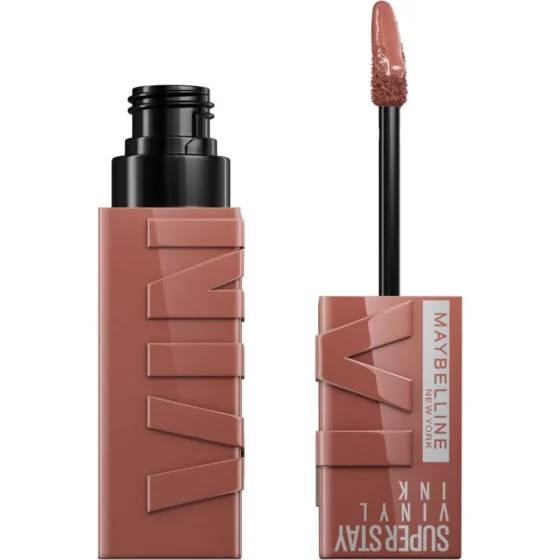 Maybelline SuperStay Vinyl Ink Nudes Labial Líquido Tono Punchy